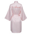 SATIN ROBE & BONNET SET